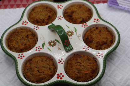 Gluten Free, High Protein Carrot Cake Cupcake/Loaf, Sugar Free, Grain Free, Dairy Free, Birthday Dessert, Pecan, Thanksgiving, Fitness snack