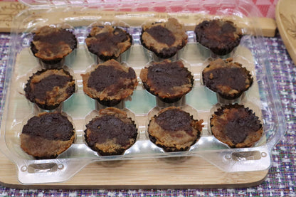 Gluten Free Cinnamon Streusel Mini Cups, Sugar Free, Grain Free, Dairy Free, Egg Free, Vegan, Nut Free, Low-Calorie Fall Dessert, Allulose