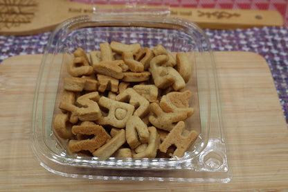 Gluten Free ABC School Box Cookies, Dairy Free, Egg Free, Vegan, Nut & peanut Free, Oat Free, Sugar Free treats, School Safe Class Snacks