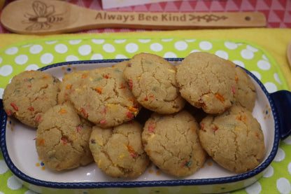 KETO Sugar Cookies, Vanilla Birthday Cake, Gluten Free, Grain free, Sugar Free, Egg Free, Vegan, Dairy Free, Low Carb Snack, Holiday Dessert