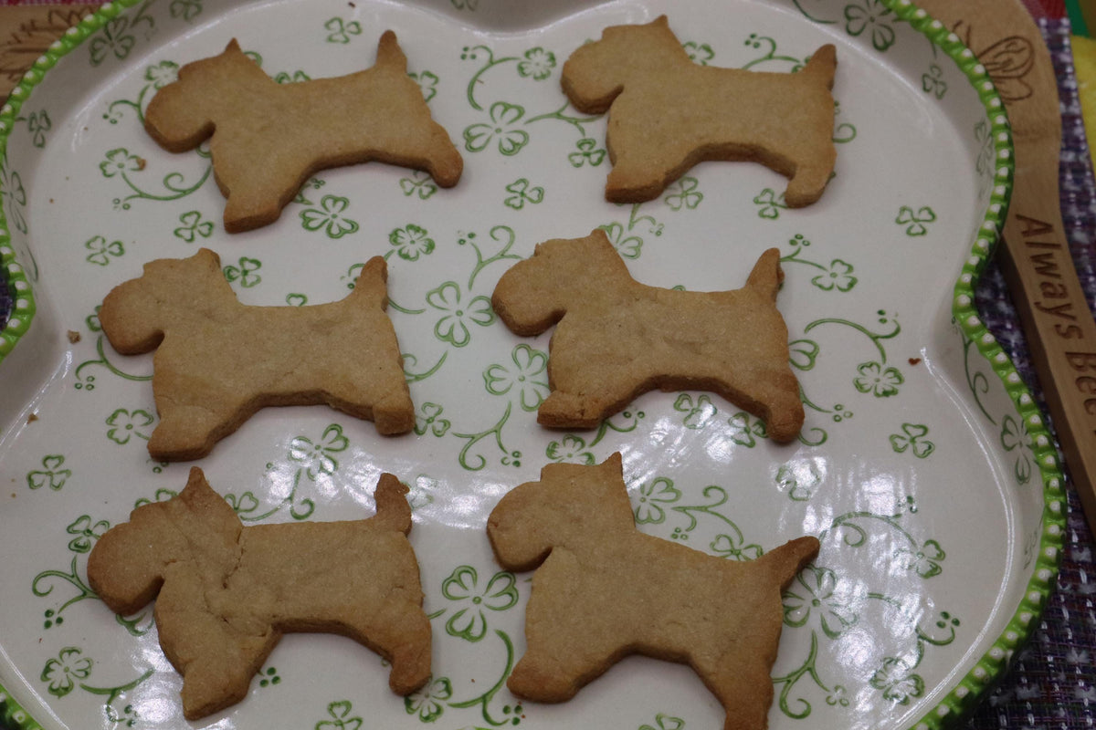 Gluten Free Shortbread Cookies, Dairy Free, Egg Free, Vegan, Nut Free, Buttery Rich, Scottish Dogs, Holiday Cookie Gifts, School Safe Snacks