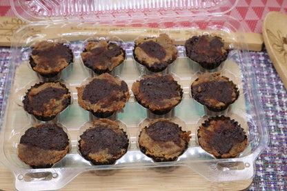 Gluten Free Cinnamon Streusel Mini Cups, Sugar Free, Grain Free, Dairy Free, Egg Free, Vegan, Nut Free, Low-Calorie Fall Dessert, Allulose