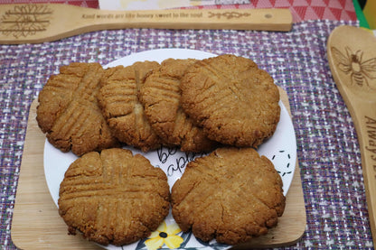 Keto Peanut Butter Cookies, Sugar Free, Grain Free, Gluten Free, Vegan, Dairy Free, Egg Free, Holiday Gifts, Birthday Snacks, Low Carb snack