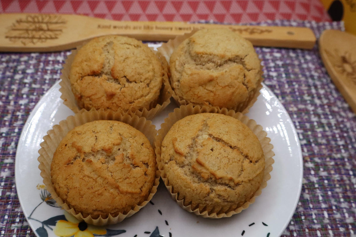 High Protein Muffins, Gluten Free, Anabolic, Dairy Free, Egg Free, Vegan, Sugar Free, Monk Fruit, Collagen, Blueberry, Post Work Out Snacks