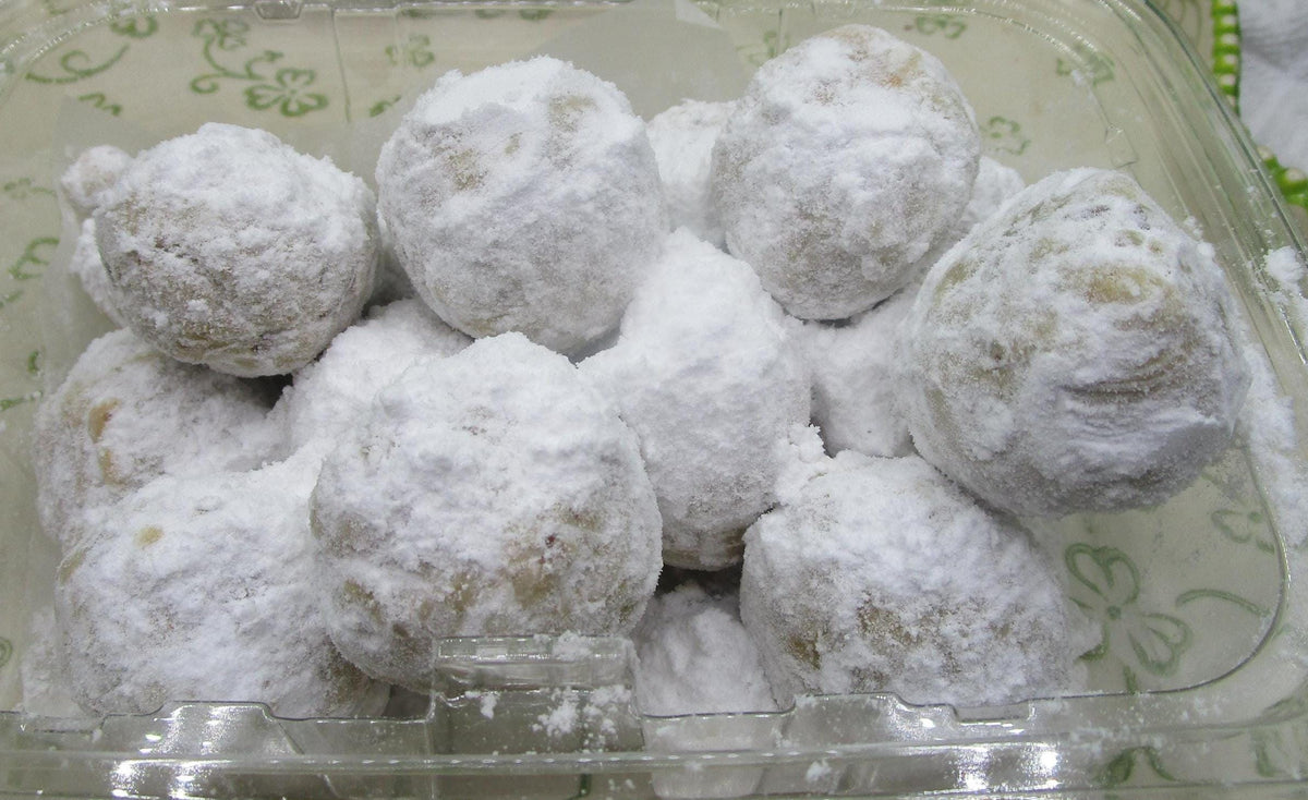 Sugar Free Mexican Wedding Cookies, Gluten Free, Dairy Free, Egg Free, Vegan, Russian Teacake, Low Fat, Holiday treat, Pecan Meltaway Cookie