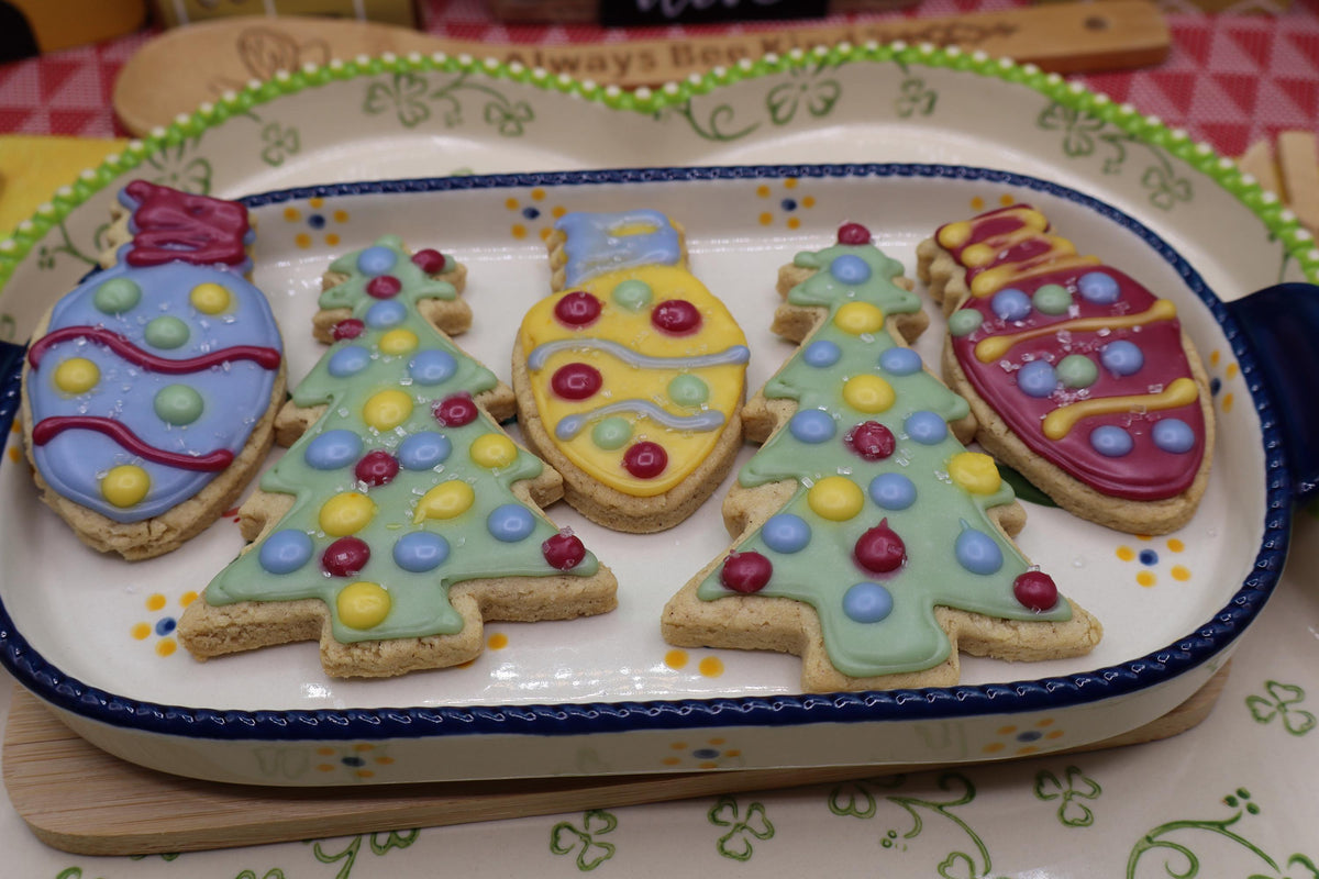 Sugar Cookies, Christmas, Gluten Free, Dairy Free, Egg Free, Nut Free, Plant Based Colors, Christmas Tree,, Holiday Party, Cookie Exchange