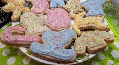 Gluten Free Sugar Cookies, Christmas, Egg Free, Dairy Free, Vegan, Nut Free, School Safe, Santa, Snowman, Reindeer, Sleigh, classroom party