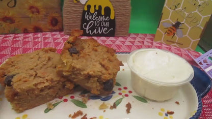 AIP Paleo Carrot Cake, Gluten Free, Grain Free, Dairy Free, Nut Free, Cassava Free, Tiger Nut Flour, Low Sugar, Autoimmune Protocol Snacks