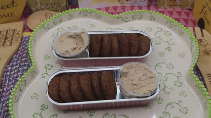 AIP Paleo Tiger Nut Mini Cookie Dippers w/ Maple Frosting, Grain Free, Gluten Free, Dairy Free, Egg Free, Vegan, Autoimmune Protocol snacks