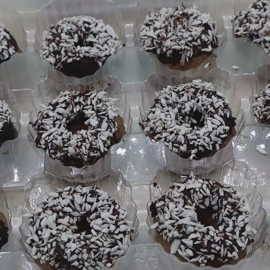 AIP Paleo Carob Coconut Ring, Gluten Free, Dairy Free, Vegan, Egg Free, Nut Free, Grain Free Macaroons, Autoimmune Protocol, Coconut Sugar