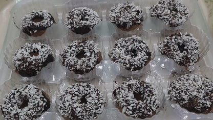 AIP Paleo Carob Coconut Ring, Gluten Free, Dairy Free, Vegan, Egg Free, Nut Free, Grain Free Macaroons, Autoimmune Protocol, Coconut Sugar