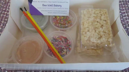 Rice Crispy Treat Kit, Gluten Free, Dairy Free, Egg Free, Vegan, Natural Sprinkles, Birthday, Nut Free, Camp, Back to School, Party Favor