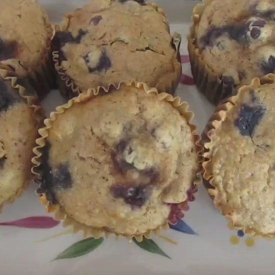 High Protein Muffins, Buckwheat, Gluten Free, Dairy Free, Vegan, Egg Free, Grain Free, No added Sugar, Anabolic Fitness Gift, High Fiber