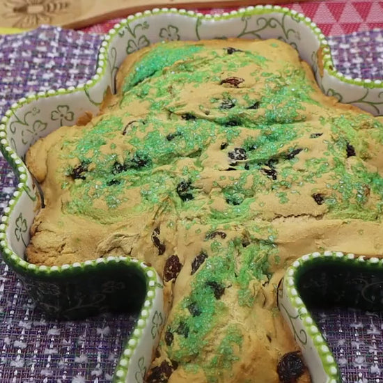 Sugar Free Irish Soda Bread, Gluten Free, Vegan, Dairy Free, Egg Free, Saint Patrick Day, No Refined Sugar, No Erythritol, Allulose, Clover