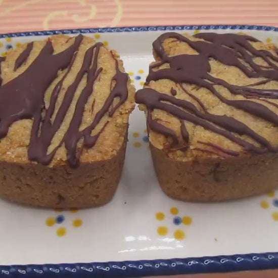 Keto, Peanut Butter Cookie Cup, Chocolate Drizzled, Anniversary, Heart, Gluten Free, VEGAN, Egg Free, Dairy Free, Sugar Free, Valentines Day