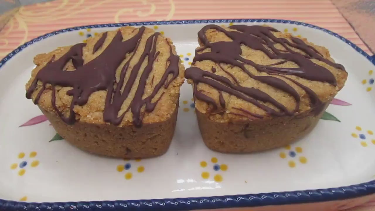 Keto, Peanut Butter Cookie Cup, Chocolate Drizzled, Anniversary, Heart, Gluten Free, VEGAN, Egg Free, Dairy Free, Sugar Free, Valentines Day