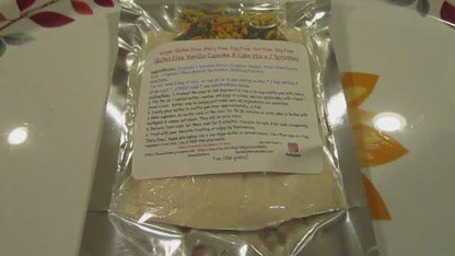 Cupcake Mix, Gluten Free, Dairy Free, Egg Free, Nut Free, Paleo, KETO, Birthday, Grain Free, Sugar Free, Fall, Thanksgiving, Holiday Gifts