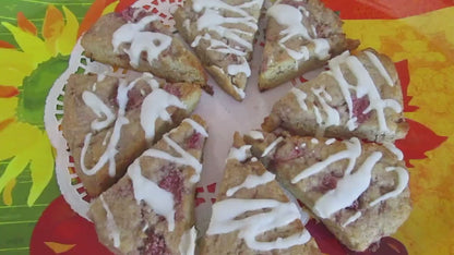 Keto Scones, Ginger Pear, Grain Free, Gluten Free, Dairy Free, Egg Free, Sugar Free, Low Carb, Erythritol Free, Birthday Gifts, Fall Flavors
