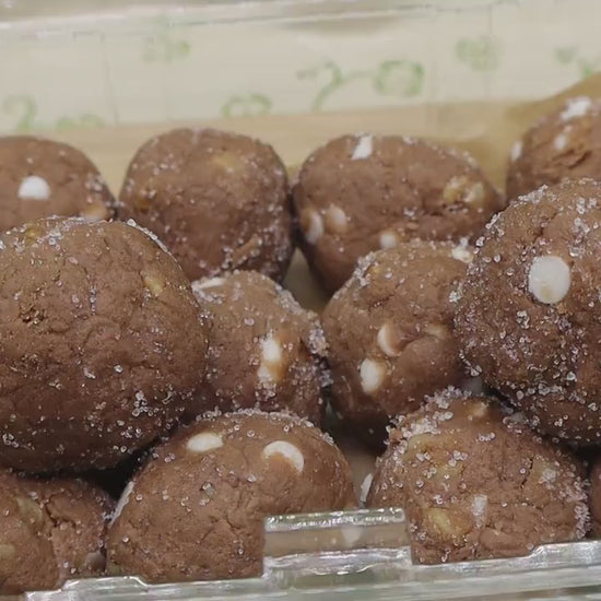 High Protein Power Dough Balls, Gluten Free, Dairy Free, Pea Protein, Nut Free, Low Carb, Vegan, Low Calorie Fitness Gifts, Easter Dessert