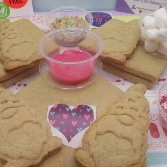 Gluten Free Cookie Kits, Unicorn, Rainbows, Dairy Free, Egg Free, Nut Free, Vegan, Girls Birthdays, School Safe, Sugar Free, Party Favors