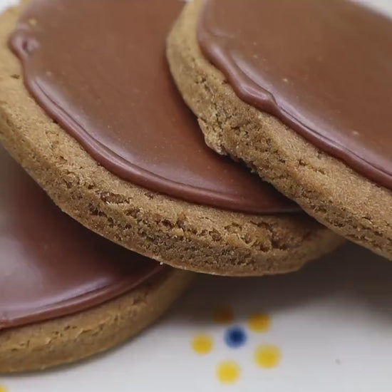 Paleo Sugar Cookies, Grain Free, Gluten free, Dairy Free, Egg Free, Vegan, Chocolate or Carob Iced, Wellness Gifts, summer dessert, Birthday