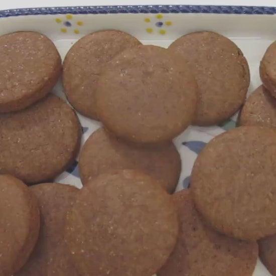 Gluten Free Ginger Snaps, Dairy Free, Vegan, Egg Free, Soy Free, Nut Free, Old-fashioned cookies, holiday gift, Low sugar, Christmas in July