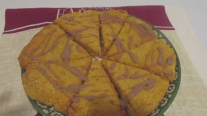 KETO Scone, Pumpkin Spice, Gluten Free, Dairy Free, Vegan, Grain Free, Sugar Free, Fall, Ketogenic Diet, Thanksgiving gift, Holiday Brunch