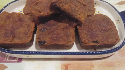 AIP Paleo Fruit Square, Grain Free, Gluten Free, Egg Free, Dairy Free, Apple Pie, Blueberry, Vegan, Healthy Breakfast, Low Sugar dessert