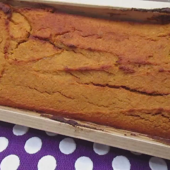 KETO Pumpkin Bread, Gluten Free, Dairy Free, Grain Free, Sugar Free, Erythritol Free, Low Carb, Nut Free, Almond Free, Warm Spice Dessert