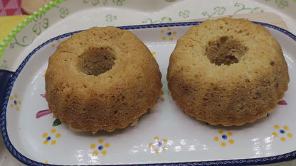 Gluten Free Lemon Bundt Cakes, Dairy Free, Egg Free, Nut Free, Vegan, Sugar Free, High Protein Fitness Desserts, back to school, Birthday