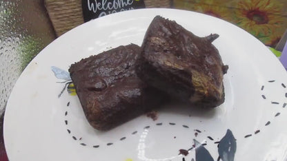 Brownie, Grain Free, Gluten Free, Low Glycemic, Vegan, Dairy Free, Egg Free, Peanut Free, Coconut Free, Agave, Sun Butter, Dark Chocolate