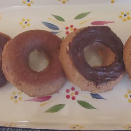 AIP Paleo Donut Rings, Gluten Free, Dairy Free, Vegan, Egg Free, Nut Free, Date Sugar, Wellness Gift, Allergy Friendly, Autoimmune Protocol