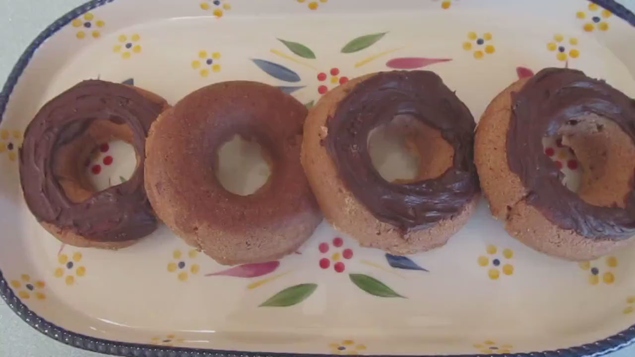 AIP Paleo Donut Rings, Gluten Free, Dairy Free, Vegan, Egg Free, Nut Free, Date Sugar, Wellness Gift, Allergy Friendly, Autoimmune Protocol