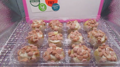 Salted Caramel Mini Donut Ring, Gluten Free, Egg Free, Vegan, Dairy Free, School Safe, Nut Free, Sweet & Salty Snack, Birthday, Father's Day