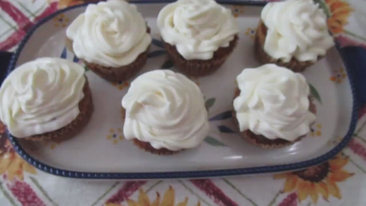 Keto Cupcakes, Carrot Cake, Gluten Free, Sugar Free, Cream Cheese Frosting, Birthday Cake, Low Carb, Clean Keto, Dessert, Fitness, Pecans