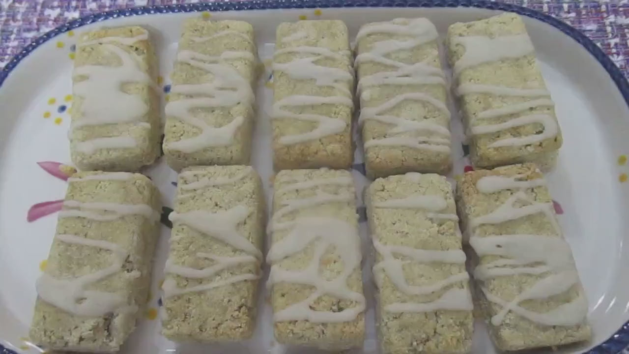 Keto Donut Sticks, Sugar Free, Gluten Free, Dairy Free, Vegan, Nut Free, Erythritol Free, Almond Free, Low Carb snack, Salted Caramel Bar