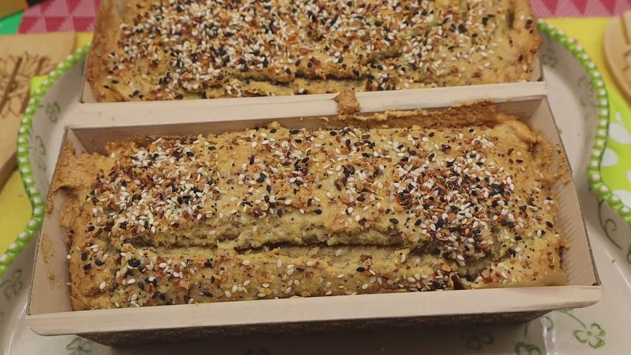 Gluten Free KETO Bread, Grain Free, Dairy Free, Low Carb, No Sugar, Yeast Free, Coconut Free, Preservative Free, Savory, Everything, Fitness