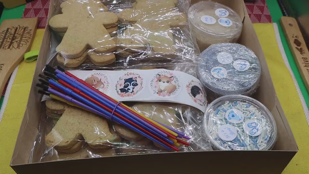 Gluten Free Cookie Kits, Unicorn & Rainbows, Dairy Free, Egg Free, Nut Free, Vegan, Girls Birthdays, School Safe, Sugar Free, Party Favors