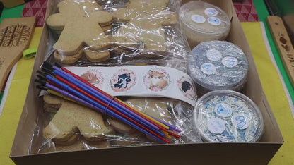Gluten Free Cookie Kits, Unicorn & Rainbows, Dairy Free, Egg Free, Nut Free, Vegan, Girls Birthdays, School Safe, Sugar Free, Party Favors