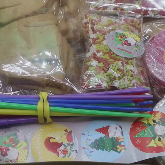 Gluten Free Cookie Decorating Kit, Ugly Sweater, Dairy Free, Sugar Cookie, Egg Free, Vegan, Nut Free, Office Party, Sugar Free, Party Craft