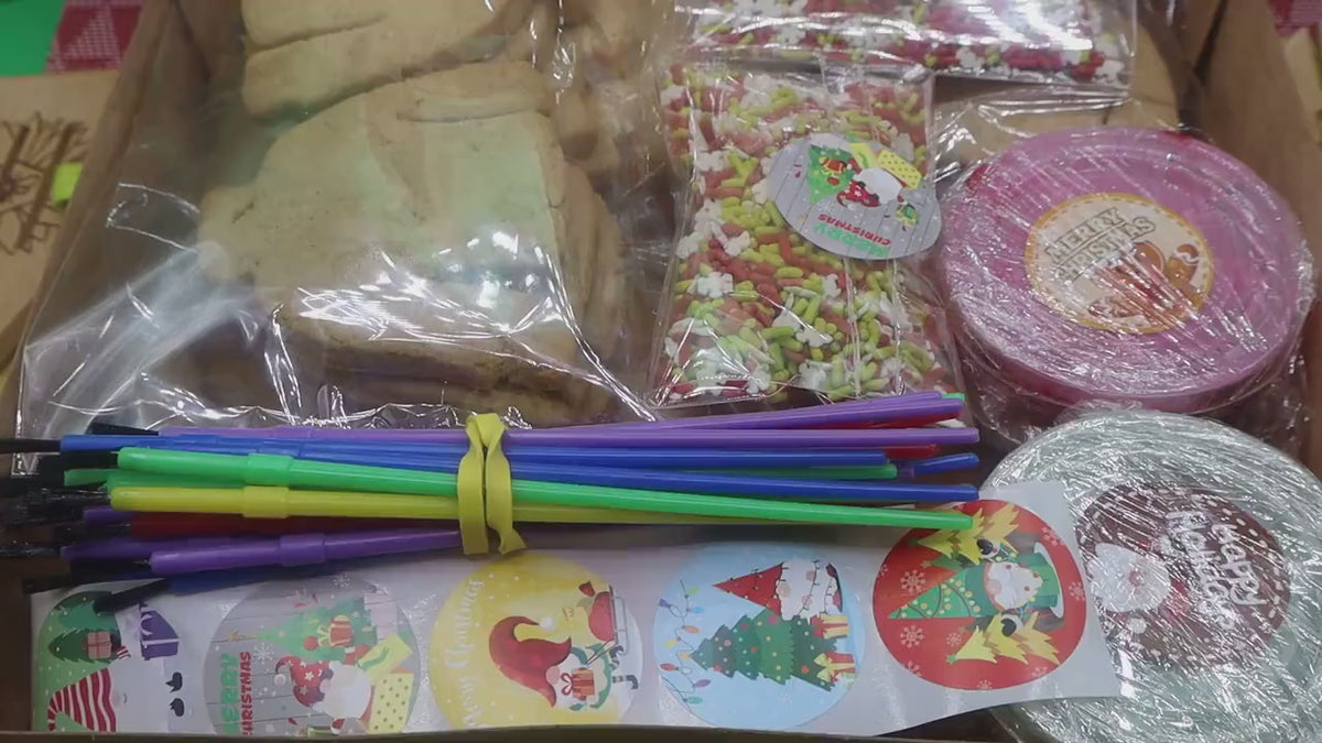 Gluten Free Cookie Decorating Kit, Ugly Sweater, Dairy Free, Sugar Cookie, Egg Free, Vegan, Nut Free, Office Party, Sugar Free, Party Craft