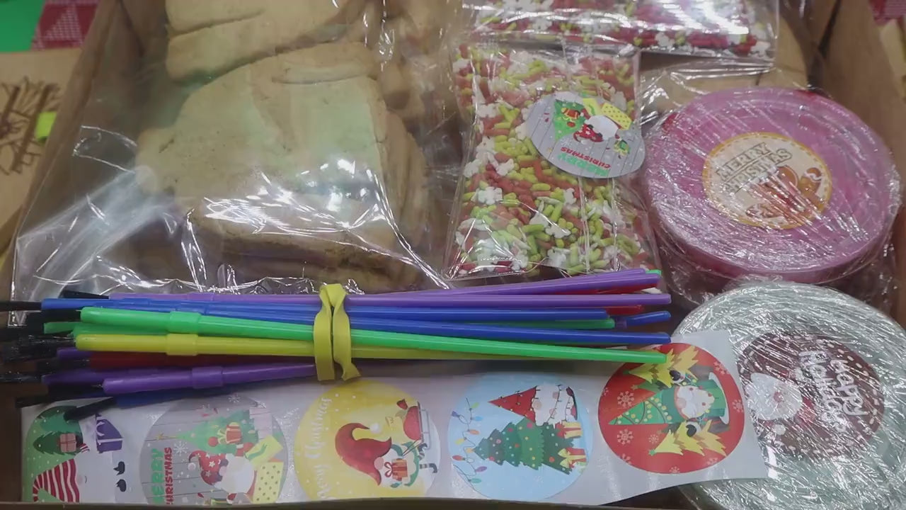 Gluten Free Cookie Decorating Kit, Ugly Sweater, Dairy Free, Sugar Cookie, Egg Free, Vegan, Nut Free, Office Party, Sugar Free, Party Craft