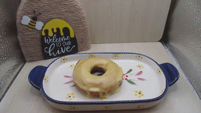 Glazed Donut, Gluten Free, Dairy Free, Egg Free, Vegan, Nut Free, School Safe, Birthday, lemon, Vanilla, Easter, Peep, Spring, Dessert, Van.