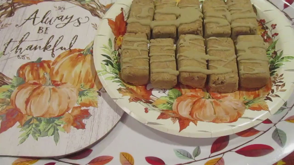 Keto Donut Sticks, Pumpkin Spice, Vegan, Grain Free, Gluten Free, Dairy Free, Protein Collagen, Sugar Free, Low Net Carb snack, Clean Eating