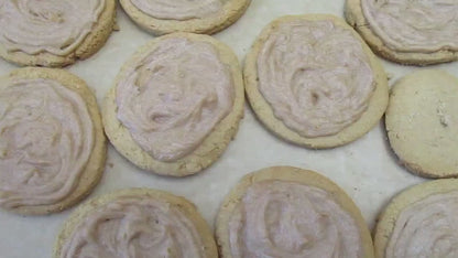 AIP Paleo, Maple Frosted Sugar Cookie, Gluten Free, Dairy Free, Grain Free, Vegan, Nut Free, Low FODMAP, Wellness Gift, Holiday Desserts