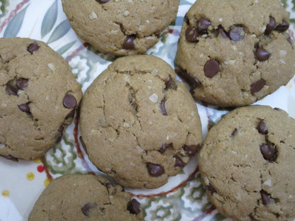 Chocolate Chip Cookies, Gluten Free, High Protein, Egg Free, Dairy Free, No Refined Sugar, Anabolic, Low Calorie, Low Fat, Breakfast, Oats