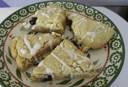 Keto, Blueberry Lemon Scone, Vegan, Gluten Free, Egg Free, Dairy Free, Cyclical Keto, Brunch, Diet, Vegan, Valentine's day, Low Carb, Diet