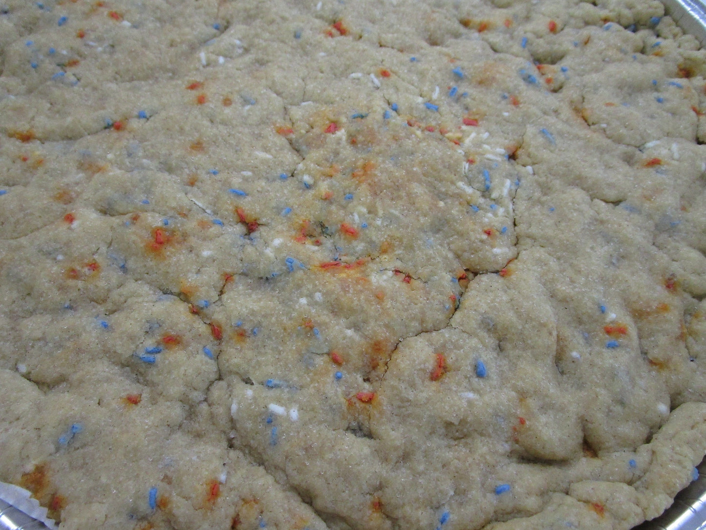 Jumbo Cookie Cake, Chocolate Chip, Sugar, Gluten Free, Dairy Free, Egg Free, Nut Free, Birthday, Graduation, Easter, Reunion, Oat Free, Gift