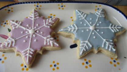 Snowflake Sugar Cookie, Gluten Free, Vegan, Egg Free, Dairy Free, Nut Free, Soy Free, Birthday, Christmas, Winter Holidays, Custom Orders