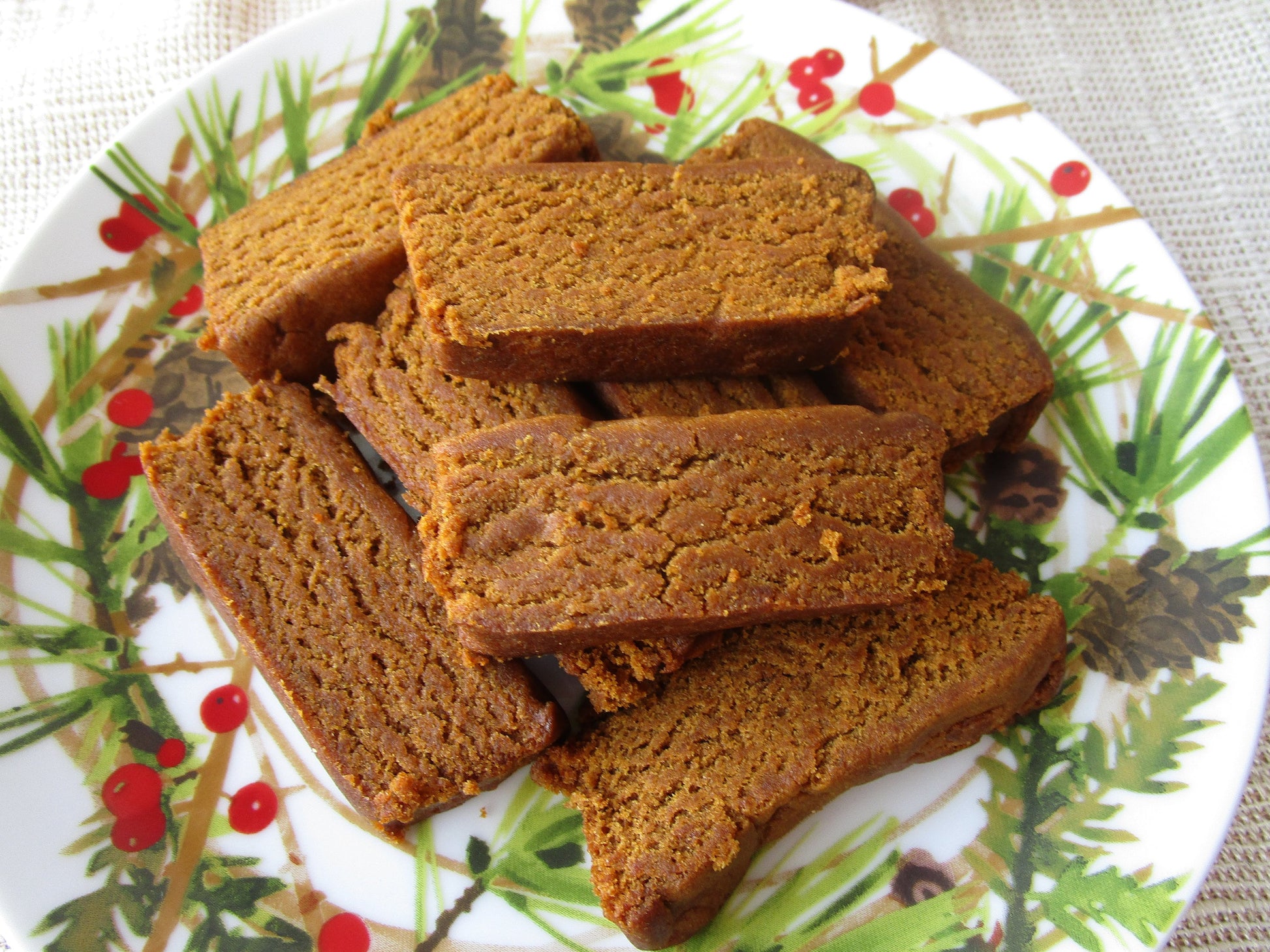 Gingerbread Loaf, Gluten Free, Dairy Free, Egg Free, Vegan, NO refine Sugar, Holiday Breakfast, Christmas Gift, Thanksgiving Brunch, Holiday